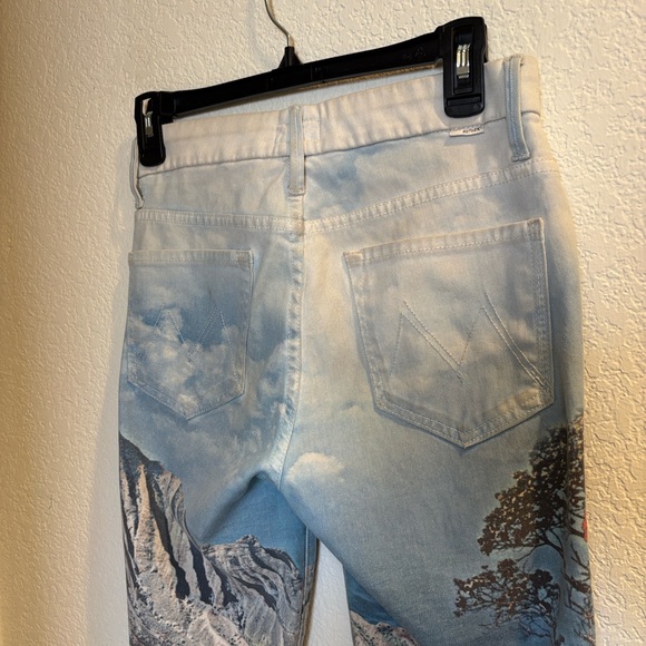 MOTHER High waisted looker ankle a day in paradise 26 - Picture 5 of 8